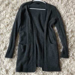 Gray J.Crew Super Soft Cardigan